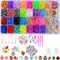2500+ Rubber Band Bracelet Kit – Loom Bracelet Making Set for Kids with Refill Bands, Loom Board & Tools – Friendship Bracelet Birthday Gift Kit